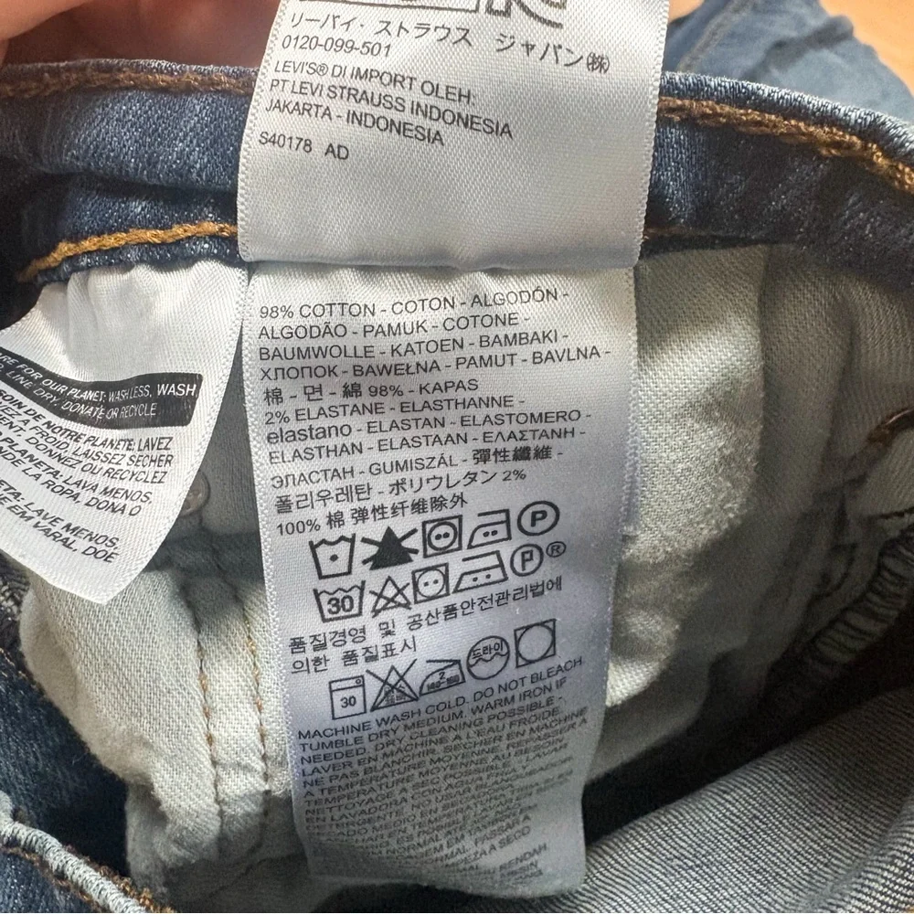 Levi's Medium Wash 541 Athletic Stretch Jeans Mens 34 x 32